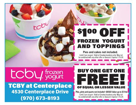 tcby near me coupons
